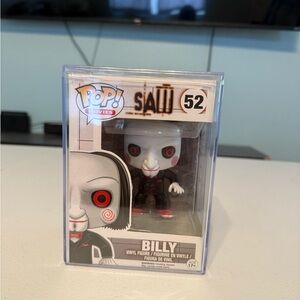 Funko SAW Billy Figure with Black Suit and Red Details